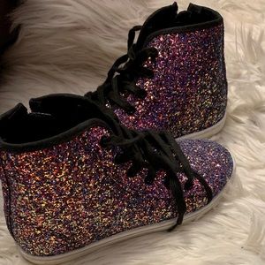 Glittery girly Fabkids sneaker boots